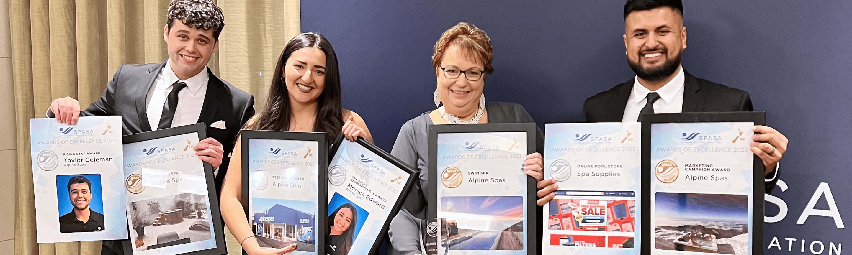 Best Spa Retailer 2023 | Alpine Spas